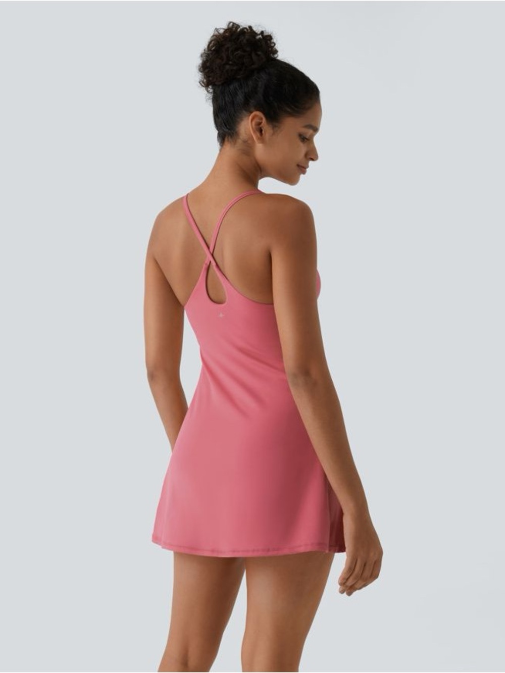 HALARA PLUSH BACKLESS ACTIVE DRESS - Picture 2 of 6